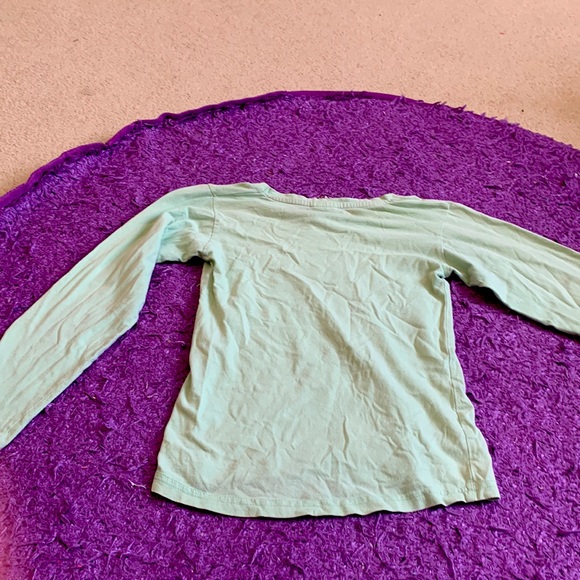 New casual green shirt for girls - Picture 2 of 2